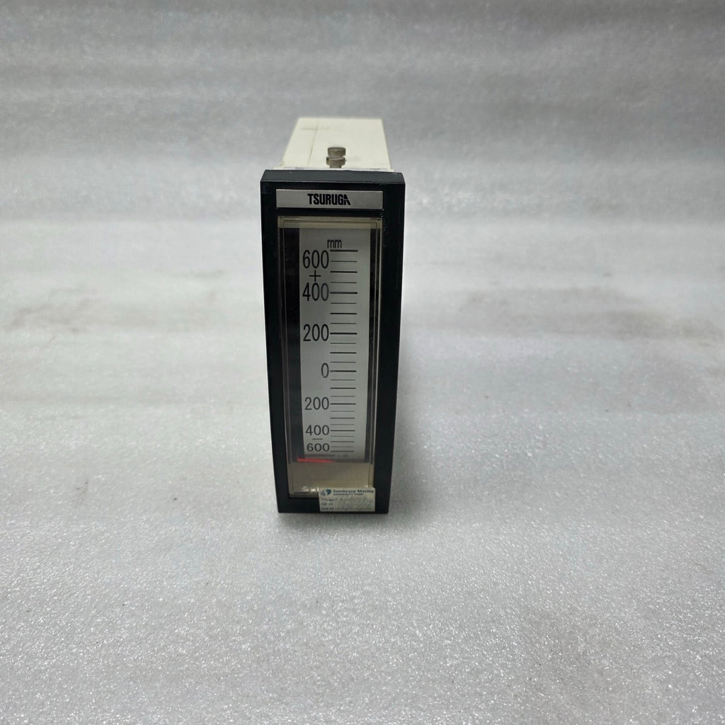 TSURUGA TME-152 ANALOG PANEL METER – 4-20MA DC INPUT, 0-600 MM SCALE INDICATOR