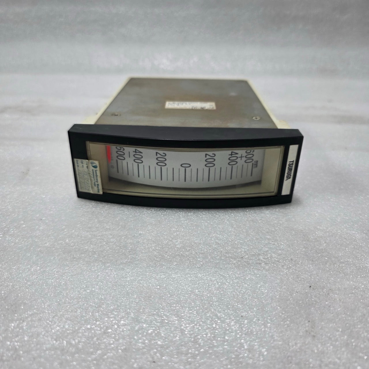 TSURUGA TME-152 ANALOG PANEL METER – 4-20MA DC INPUT, 0-600 MM SCALE INDICATOR