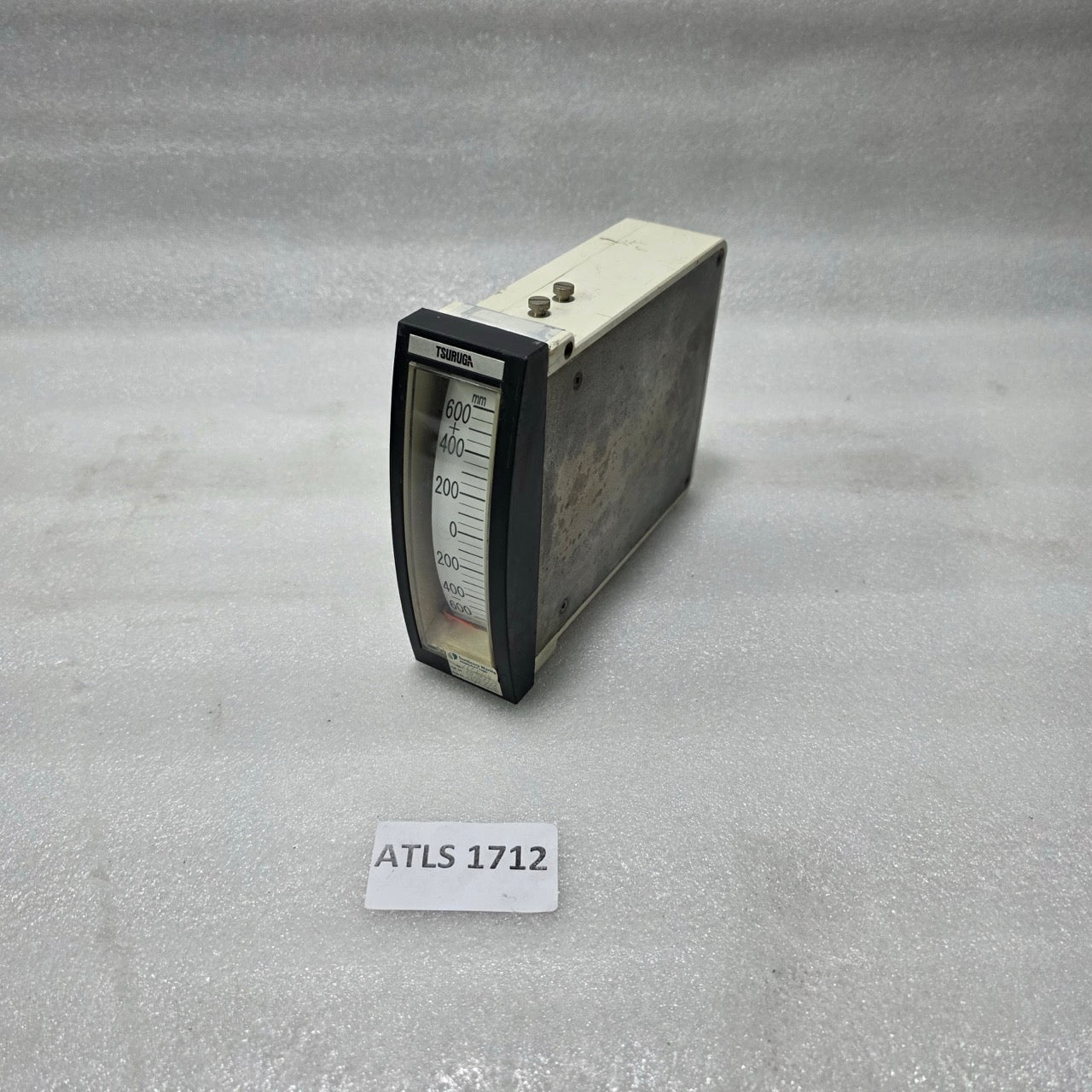 TSURUGA TME-152 ANALOG PANEL METER – 4-20MA DC INPUT, 0-600 MM SCALE INDICATOR