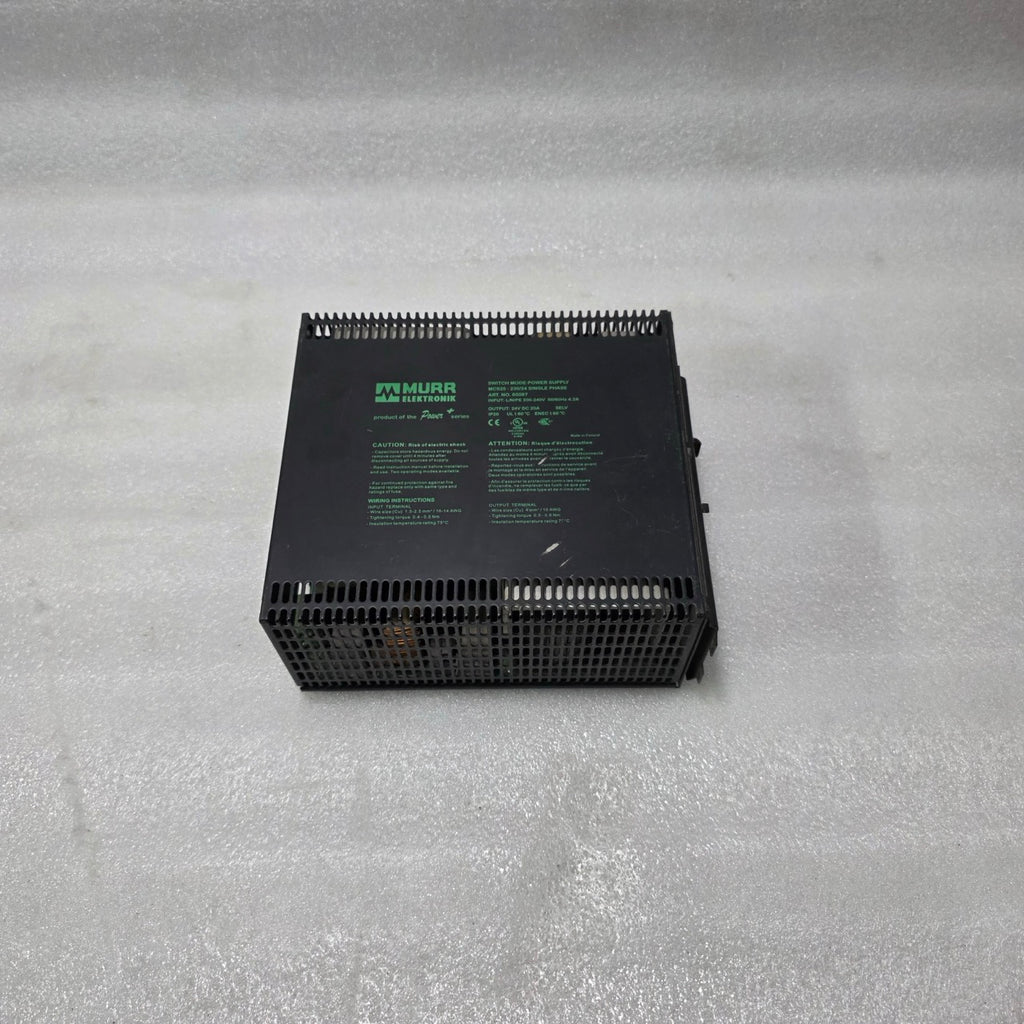 MURR ELEKTRONIK MCS20 230/24 SINGLE PHASE SWITCH MODE POWER SUPPLY 85087 – 24V