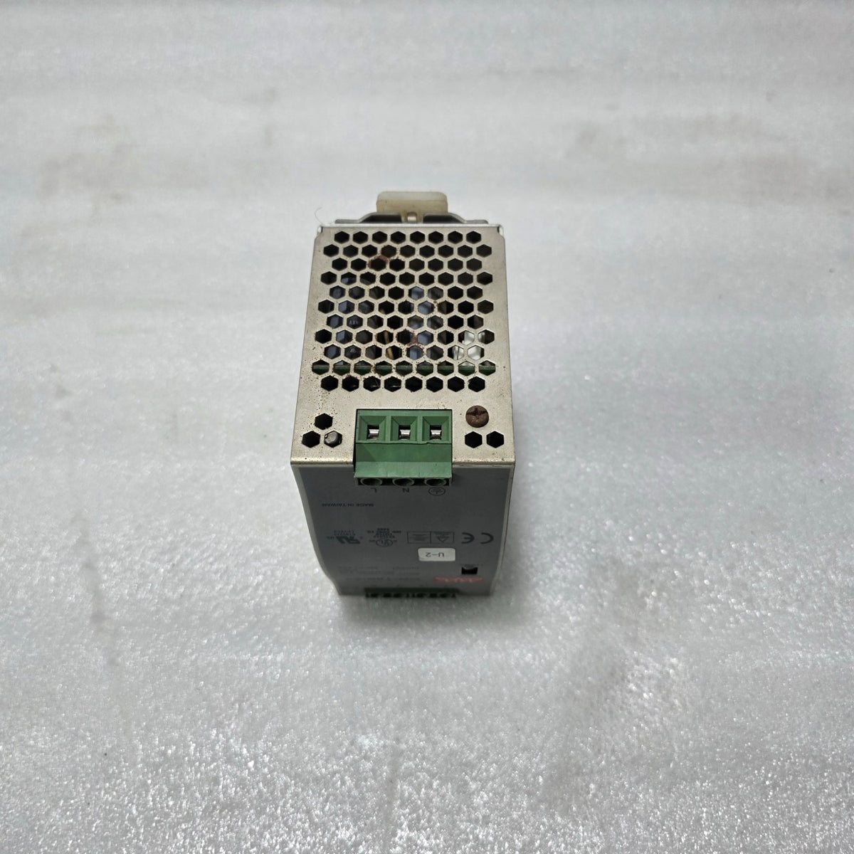 MEAN WELL DR-120-24 INDUSTRIAL DIN RAIL POWER SUPPLY 24V DC 5A – INPUT 100-240VA