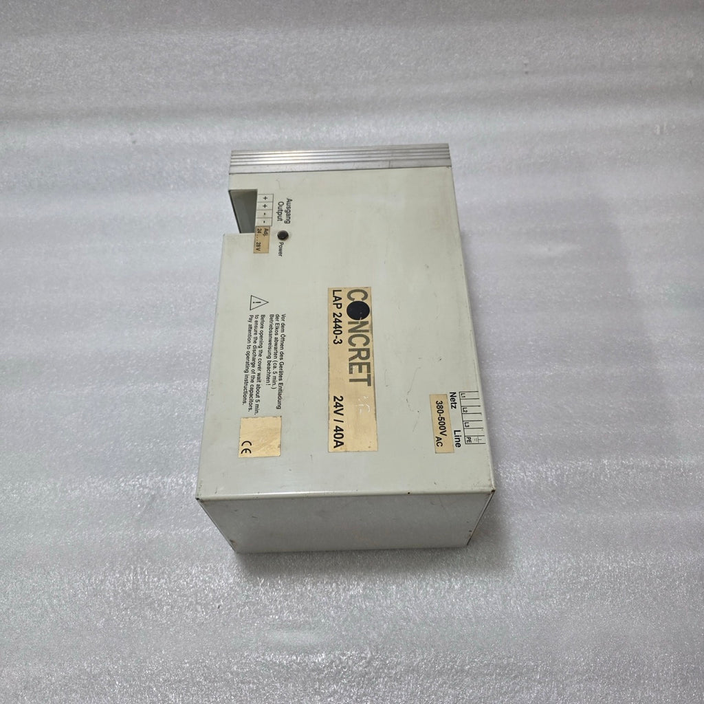CONCRET LAP 2440-3 24V 40A INDUSTRIAL POWER SUPPLY MODULE