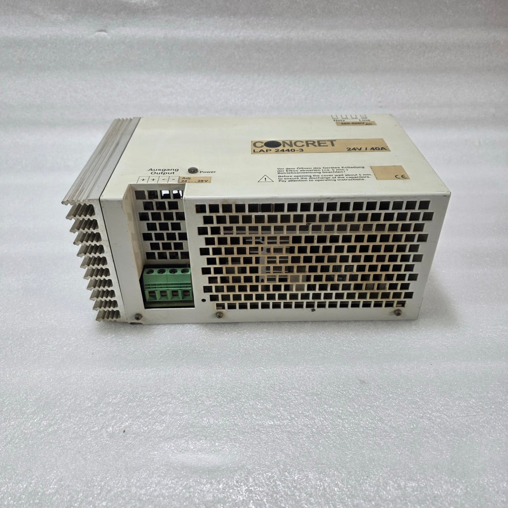 CONCRET LAP 2440-3 24V 40A INDUSTRIAL POWER SUPPLY MODULE