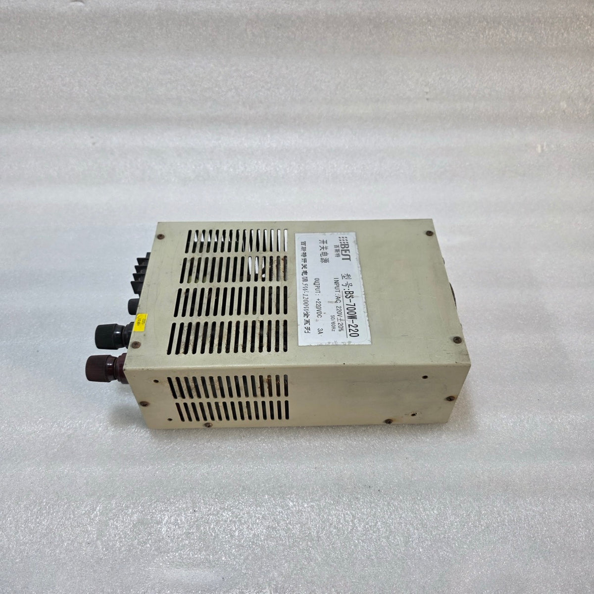 BEST BS-700W-220 INDUSTRIAL SWITCHING POWER SUPPLY | AC 220V INPUT | +220V DC OU