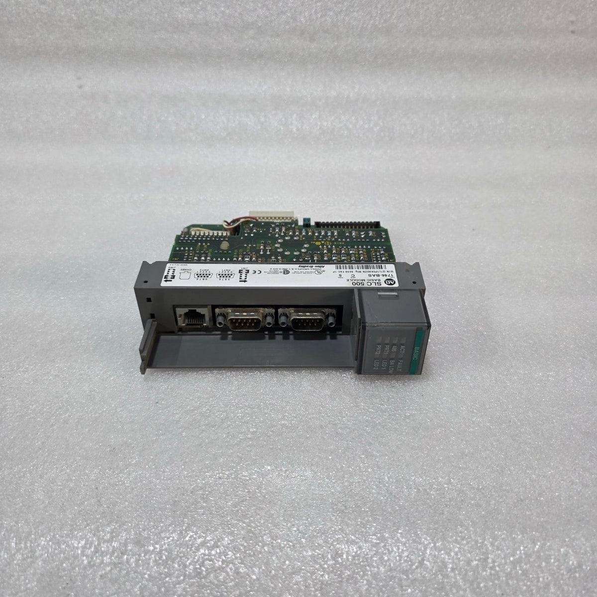 ALLEN-BRADLEY 1746-BAS SLC 500 BASIC MODULE – PROGRAMMABLE ASCII INTERFACE MODUL