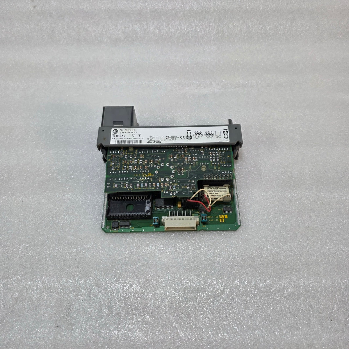 ALLEN-BRADLEY 1746-BAS SLC 500 BASIC MODULE – PROGRAMMABLE ASCII INTERFACE MODUL
