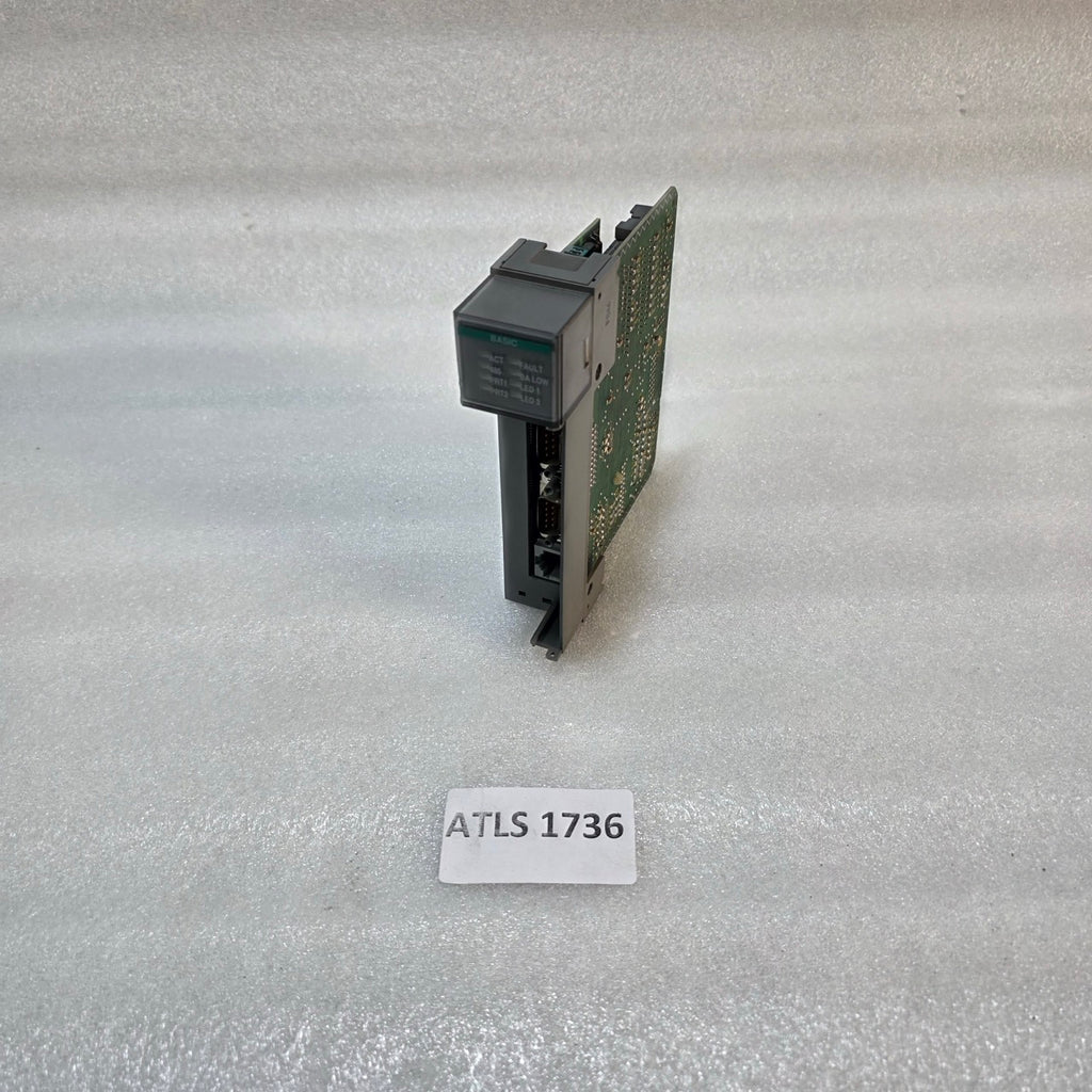 ALLEN-BRADLEY 1746-BAS SLC 500 BASIC MODULE – PROGRAMMABLE ASCII INTERFACE MODUL