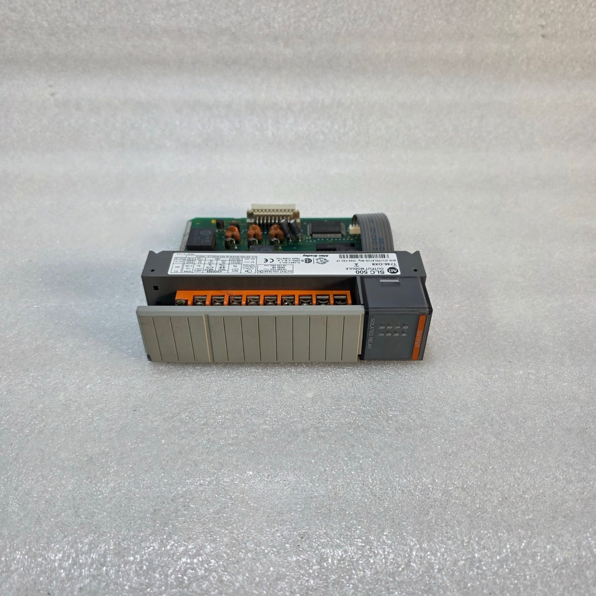 ALLEN 1746-OX8 SLC 500 OUTPUT MODULE – RELAY OUTPUT MODULE, 8 CHANNEL