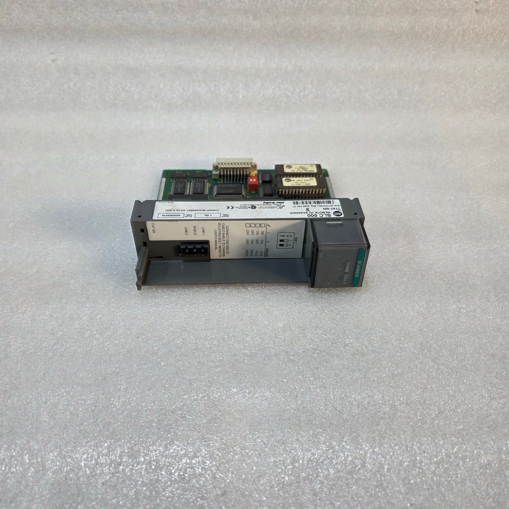 ALLEN-BRADLEY 1747-SN SLC 500 REMOTE I/O SCANNER MODULE – PLC COMMUNICATION INTE