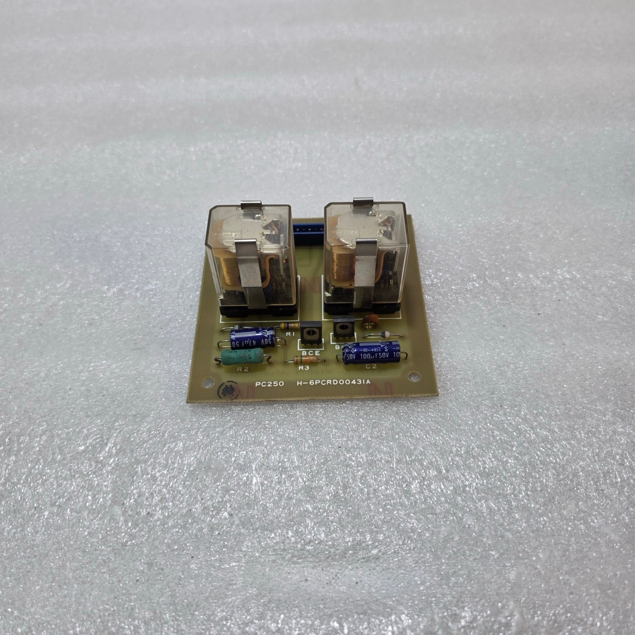JRC PC250 RELAY CONTROL BOARD H-6PCRD00431A DUAL RELAY PCB MODULE (MADE IN JAPAN