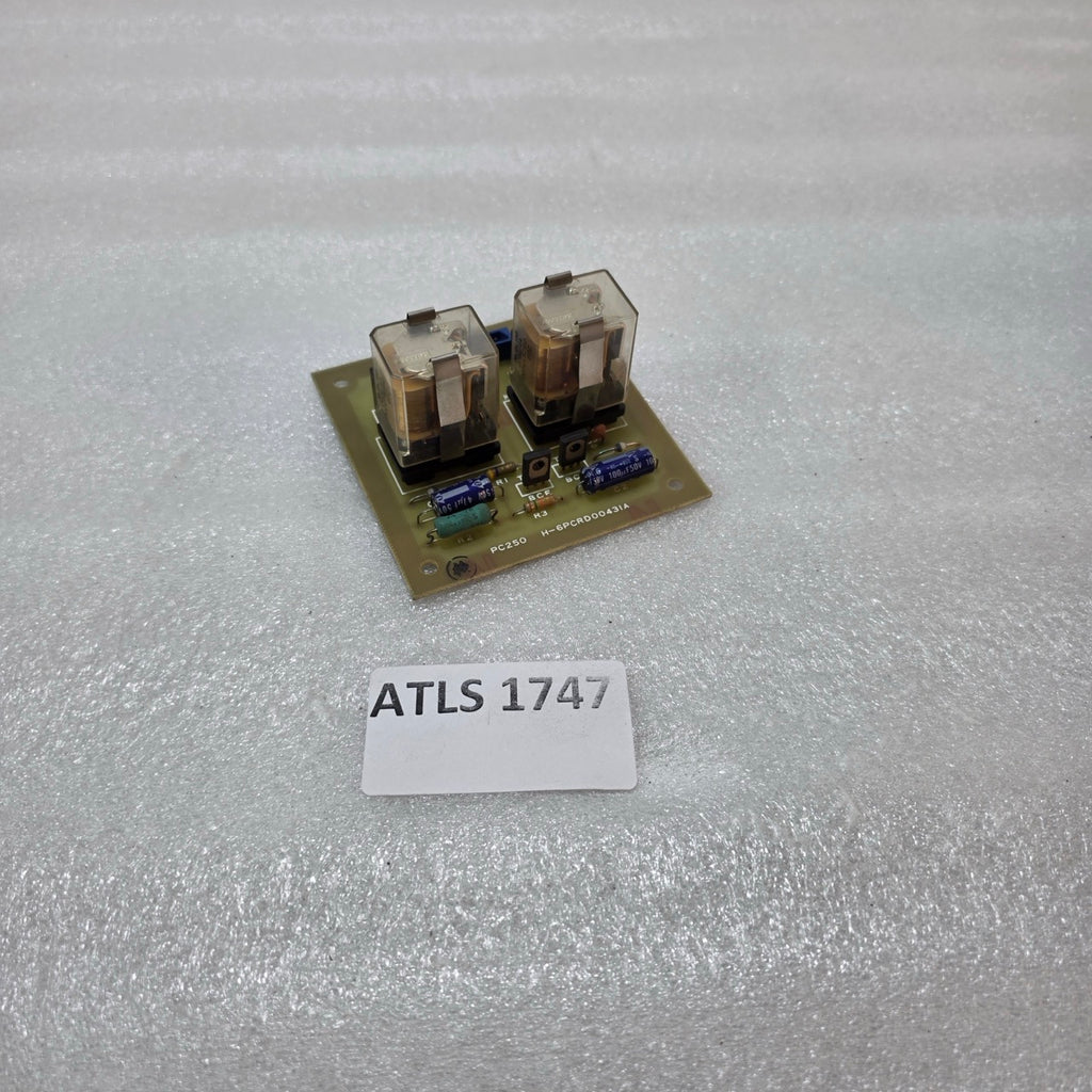 JRC PC250 RELAY CONTROL BOARD H-6PCRD00431A DUAL RELAY PCB MODULE (MADE IN JAPAN