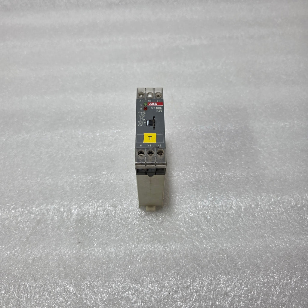 ABB CT-SDE STAR-DELTA TIMER RELAY – CAT. NO. 1SVR550217R4100