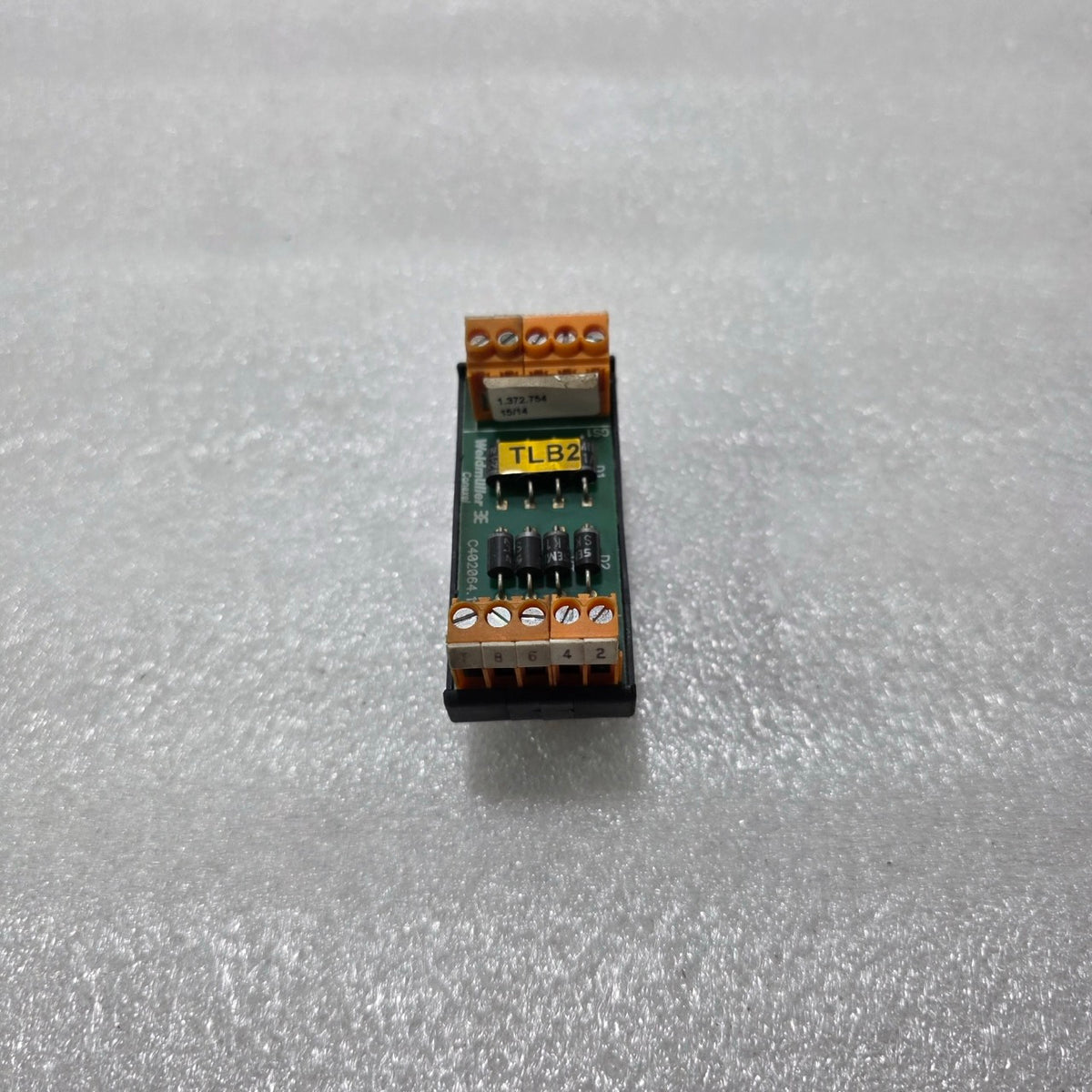 WEIDMÜLLER / CONEXEL DIODE TERMINAL MODULE – C402064.1 (TLB2)