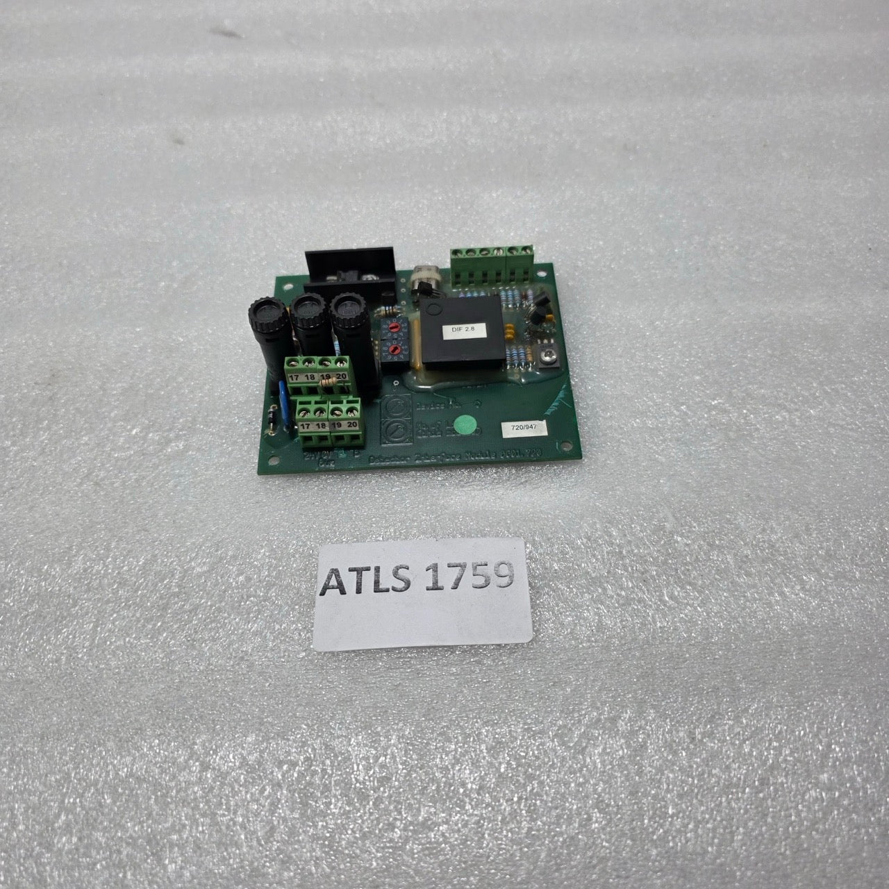 DETECTOR INTERFACE MODULE BG01 720 CONTROL PCB
