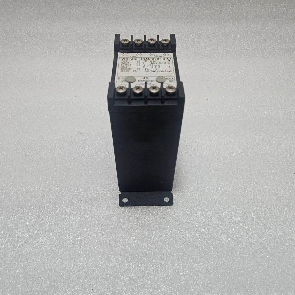 TOYO KEIKI VG-IT-SD VOLTAGE TRANSDUCER AC 0–150V DC 4–20MA CLASS 0.5