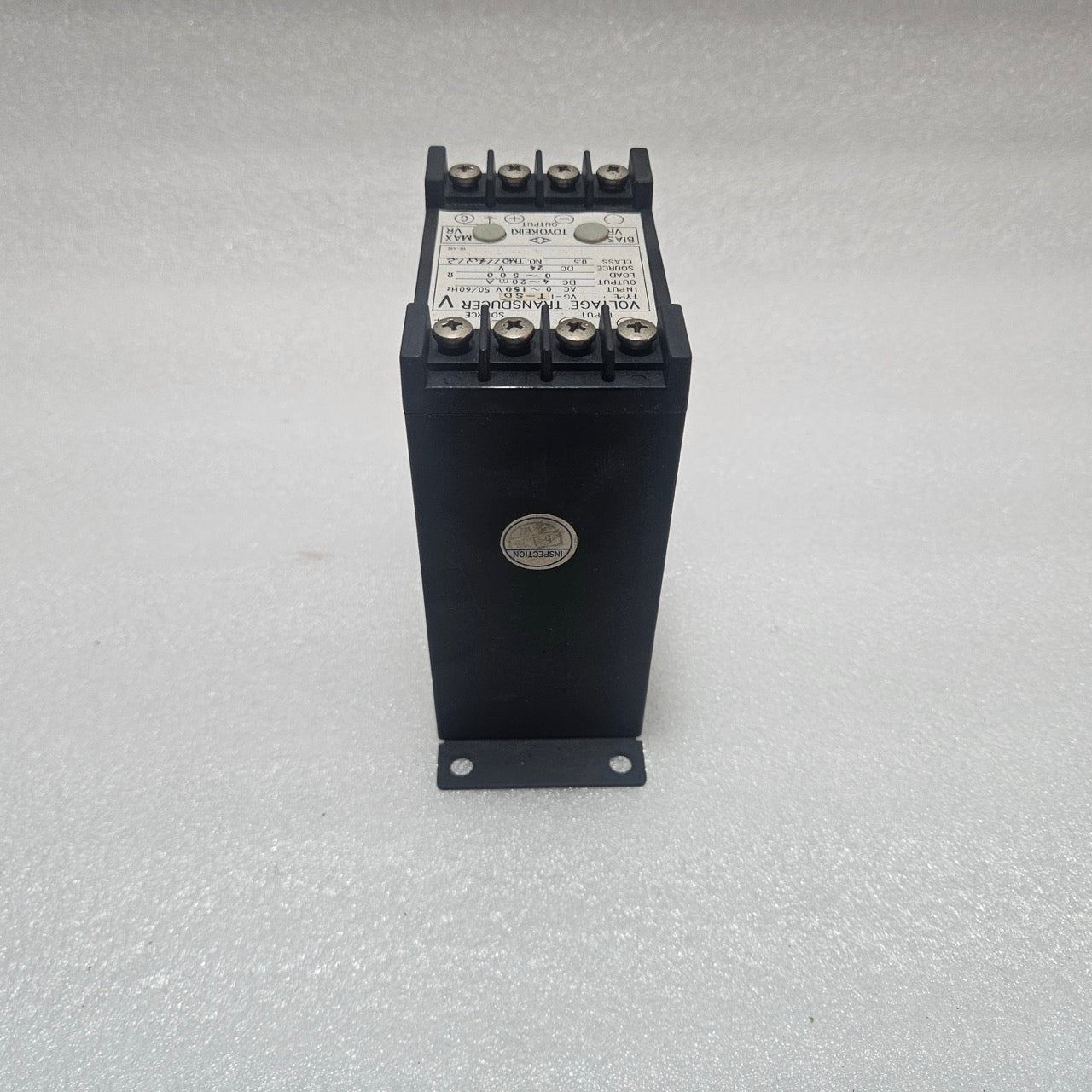 TOYO KEIKI VG-IT-SD VOLTAGE TRANSDUCER AC 0–150V DC 4–20MA CLASS 0.5