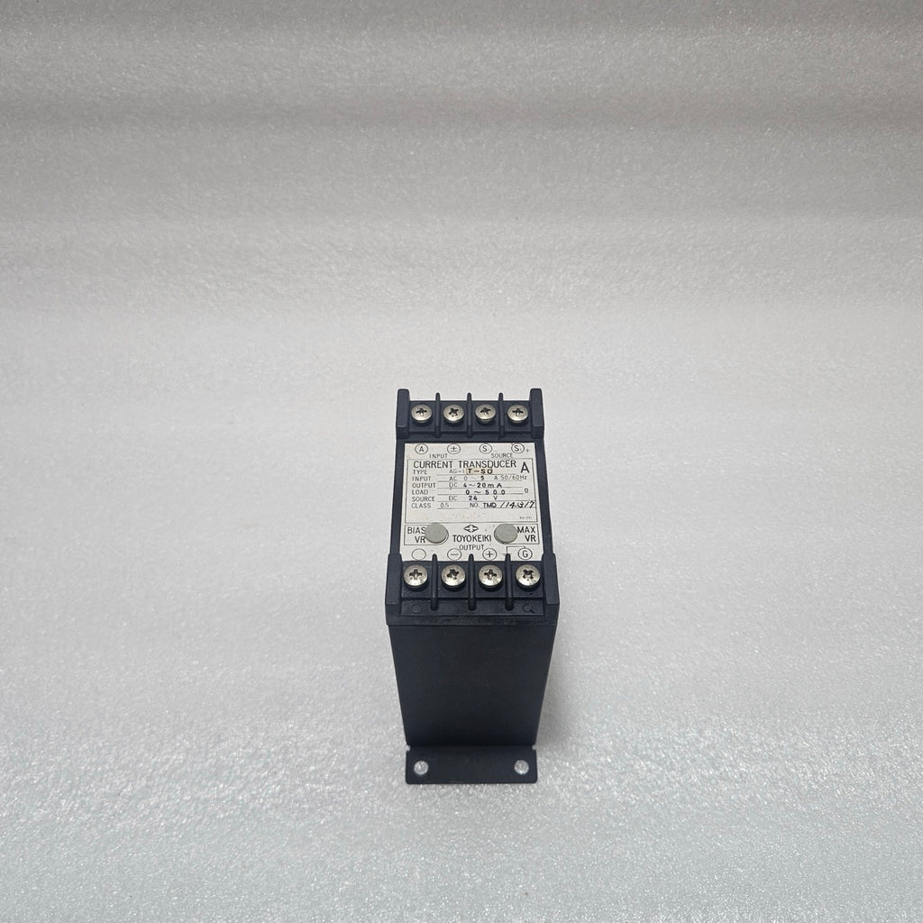 TOYO KEIKI AG-IT-SD CURRENT TRANSDUCER AC 0–5A DC 4–20MA CLASS 0.5