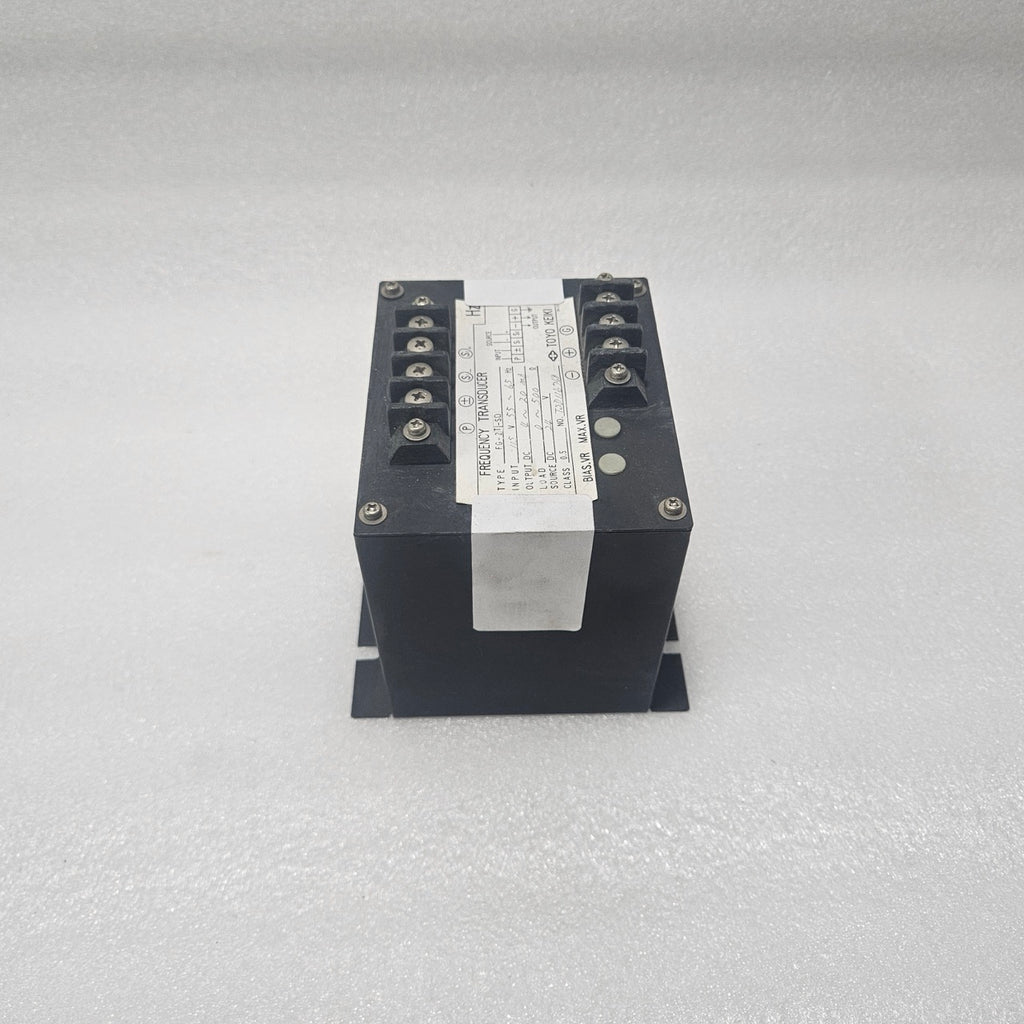 TOYO KEIKI FG-2T-SD FREQUENCY TRANSDUCER 45–65HZ DC 4–20MA CLASS 0.5