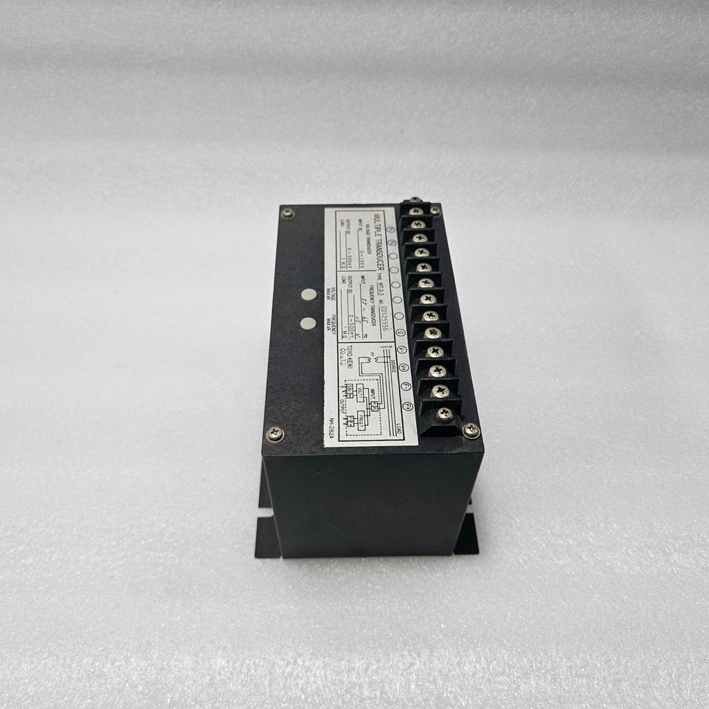 TOYO KEIKI MT-3-3 MULTIPLE TRANSDUCER VOLTAGE & FREQUENCY 0–150VAC 55–65HZ