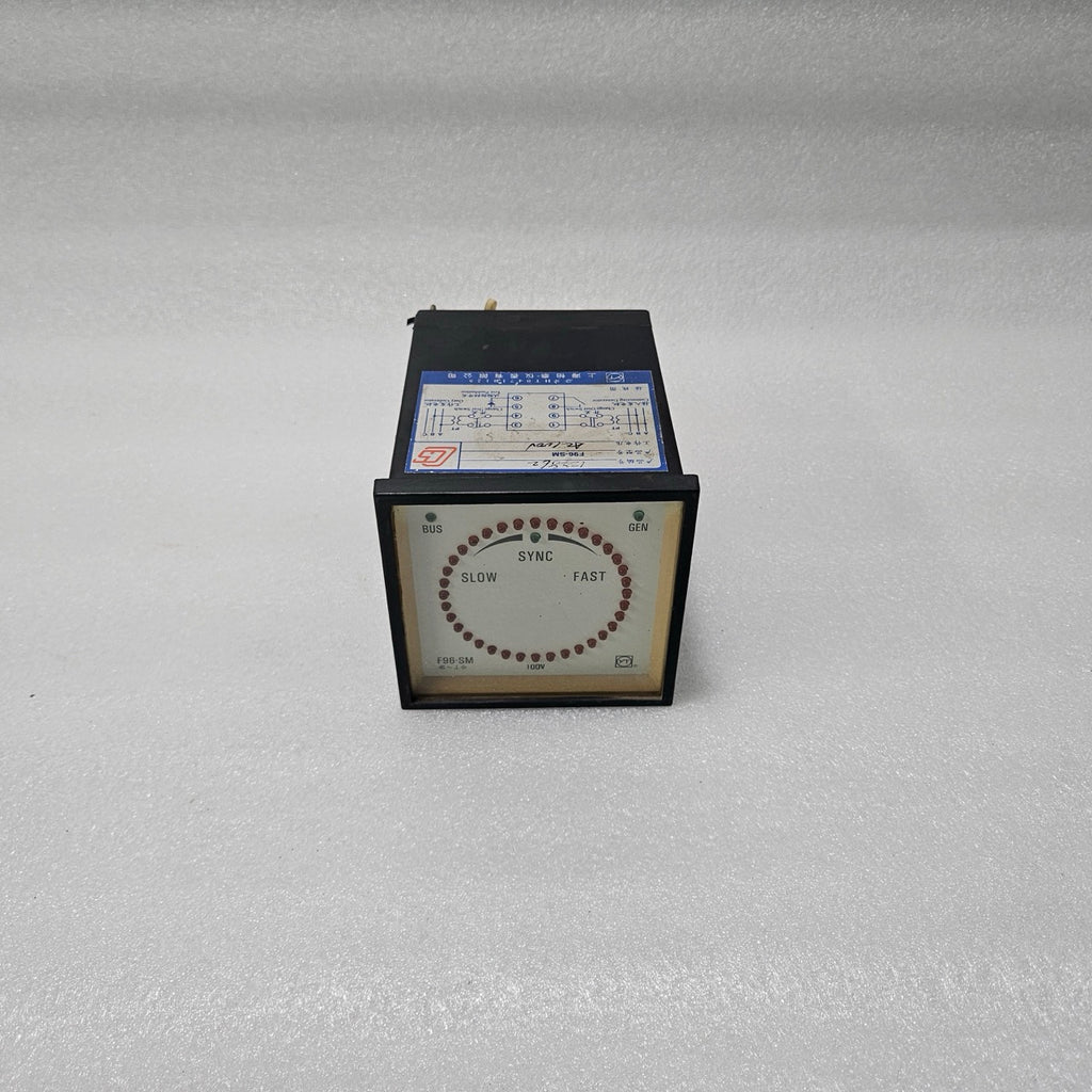 SHANGHAI YITAI F96-SM GENERATOR CHANGEOVER SYNCHRONIZING METER AC 110V