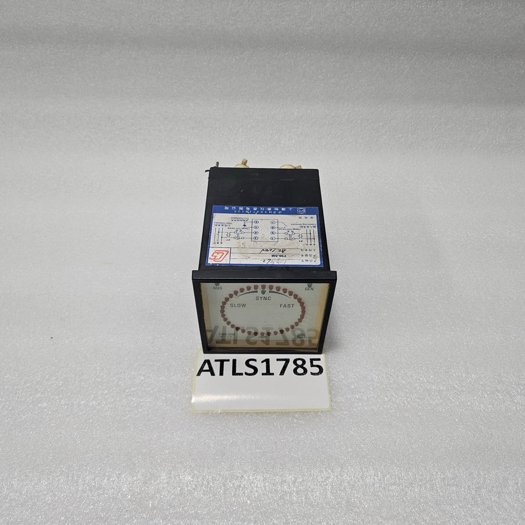 SHANGHAI YITAI F96-SM GENERATOR CHANGEOVER SYNCHRONIZING METER AC 110V