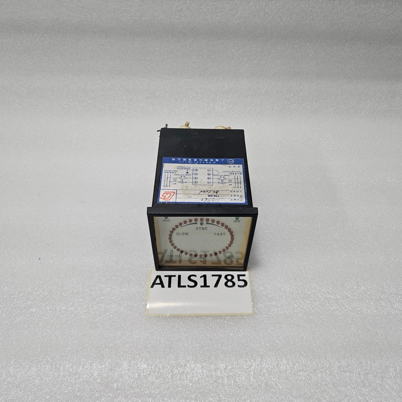 SHANGHAI YITAI F96-SM GENERATOR CHANGEOVER SYNCHRONIZING METER AC 110V