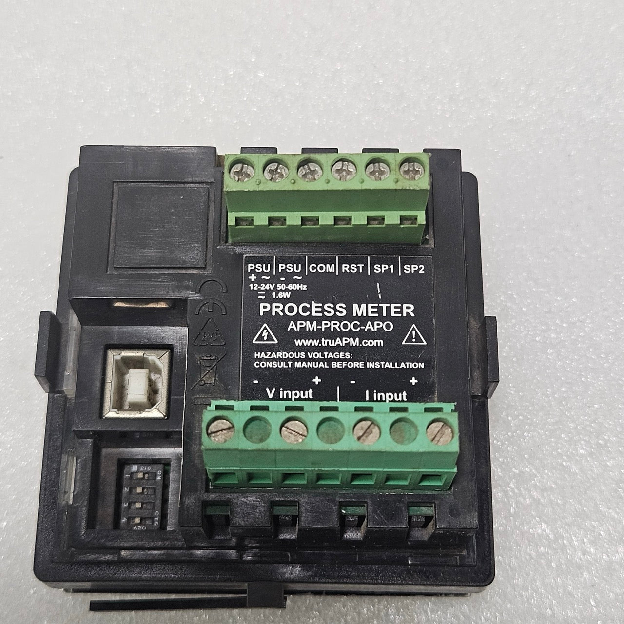 TRUMETER APM-PROC-APO PROCESS METER 12–24VAC/DC WITH V & I INPUT