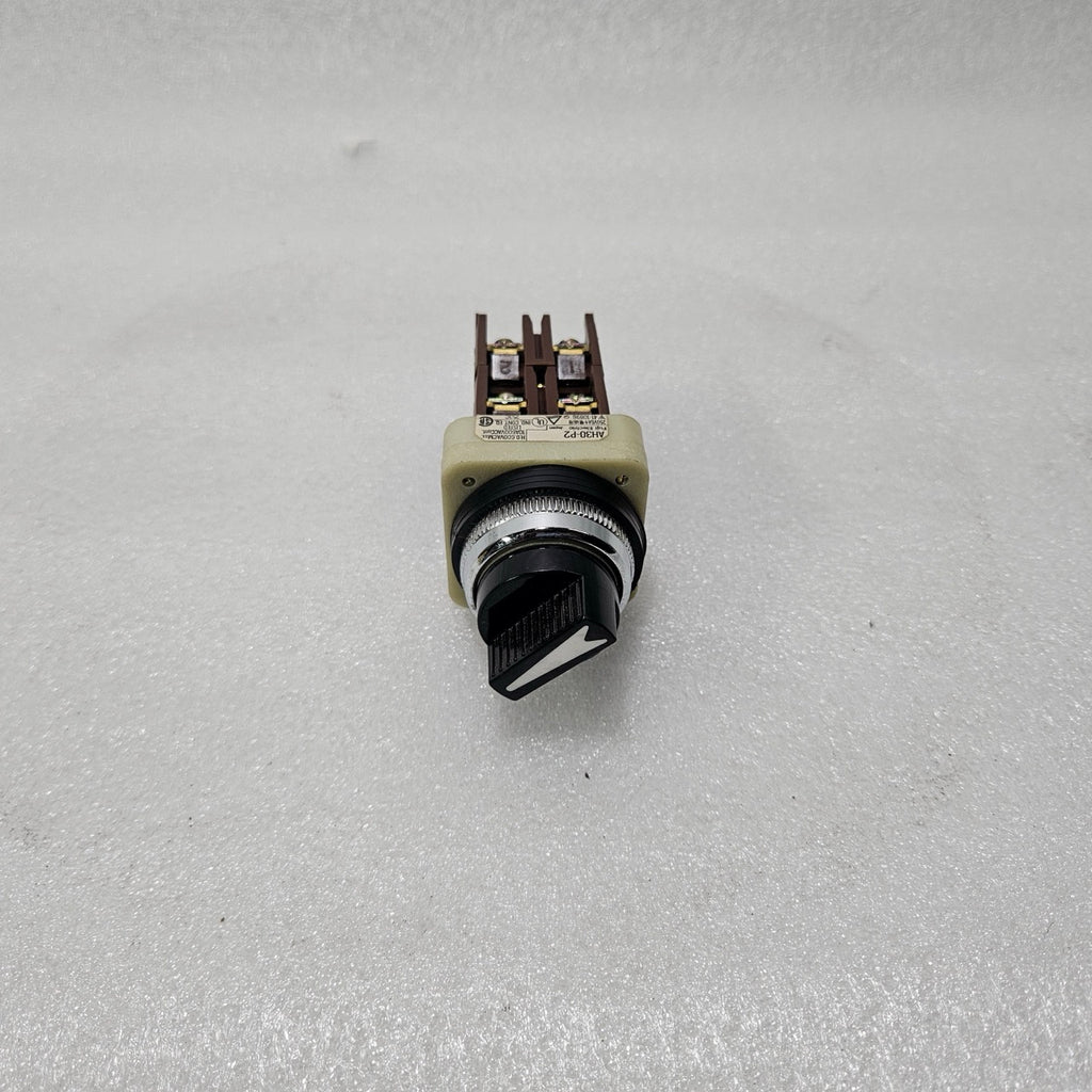 FUJI ELECTRIC AH30-P2 SELECTOR SWITCH 10A 600VAC 2-POSITION