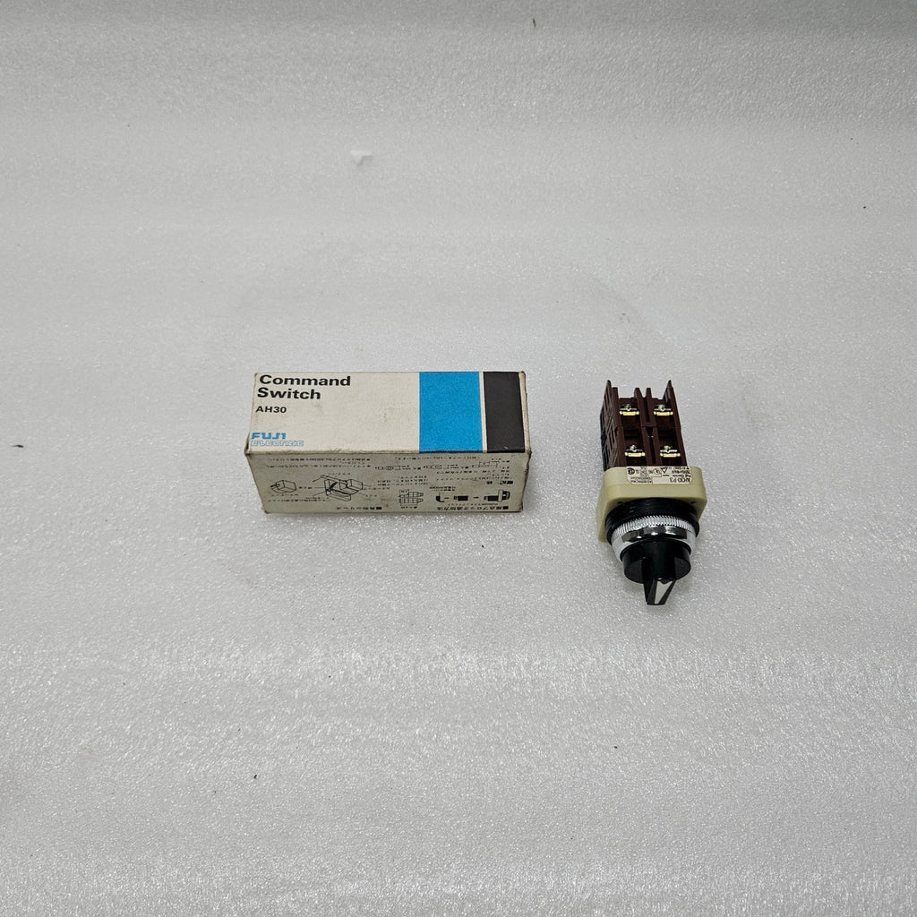 FUJI ELECTRIC AH30-P3 SELECTOR SWITCH 600VAC 10A INDUSTRIAL CONTROL SWITCH