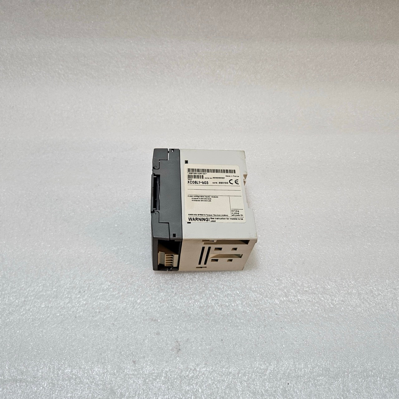 ABB XC08L1-B03 USER CONFIGURABLE INPUT OUTPUT MODULE | 24V DC | MADE IN FRANCE