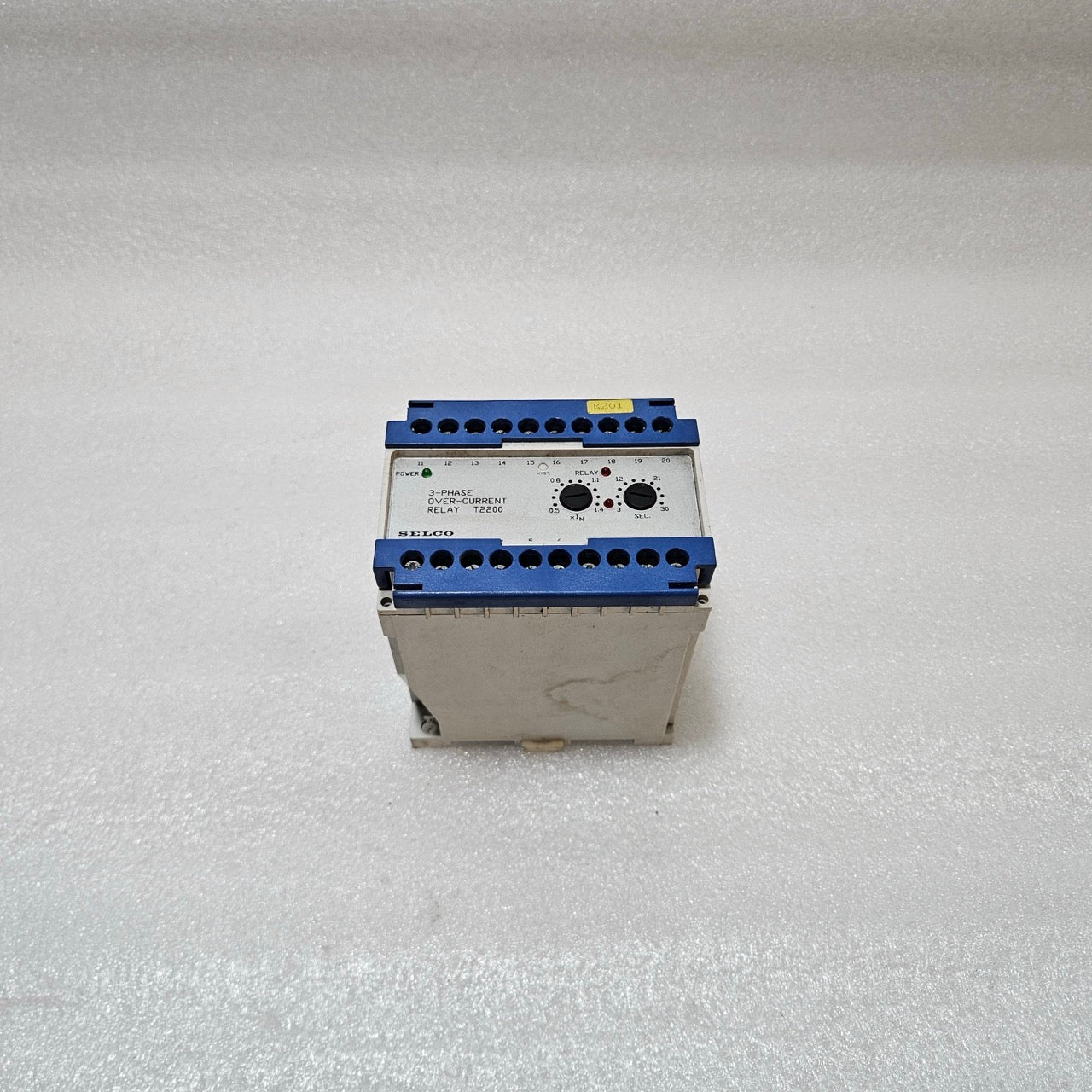 SELCO T2200-02 3-PHASE OVERCURRENT RELAY | 5A | 400 / 450V AC