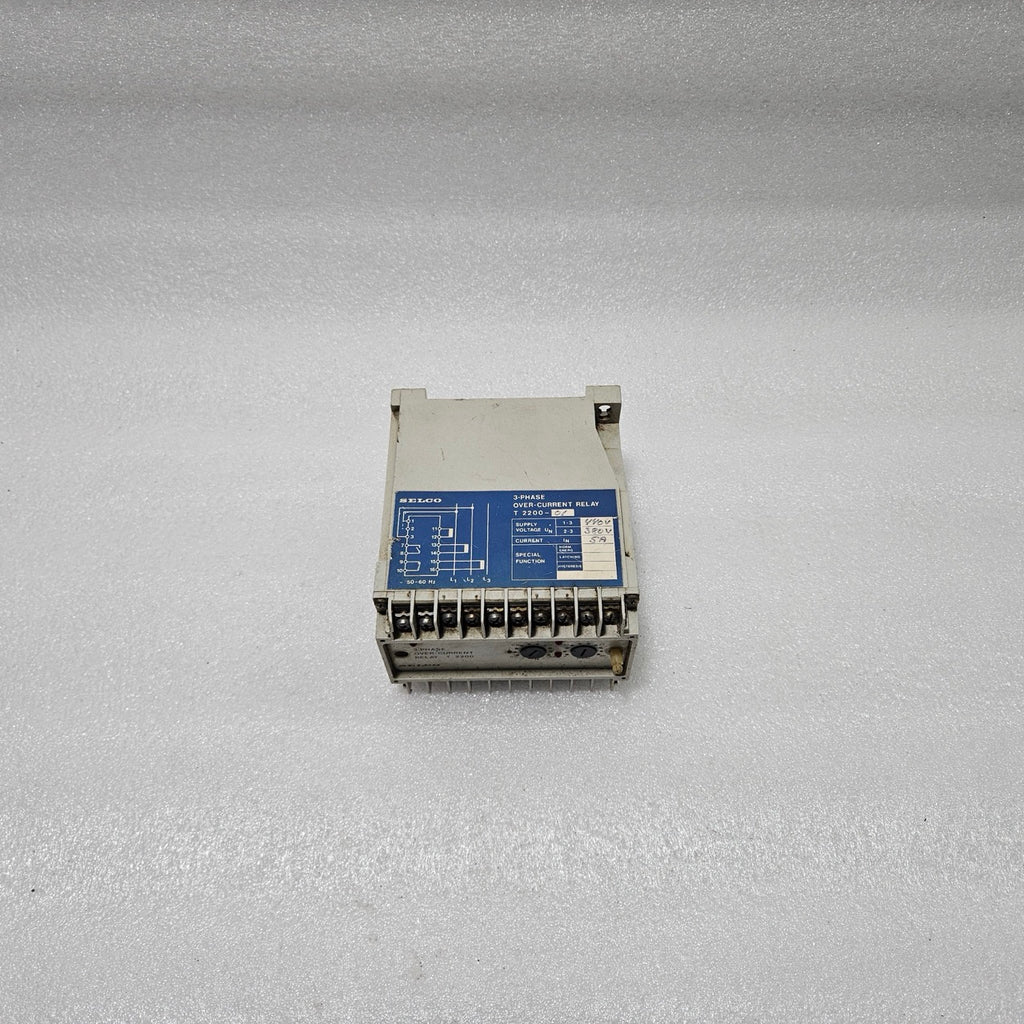 SELCO T2200-06 3-PHASE OVERCURRENT RELAY | 5A | 380 / 440V AC