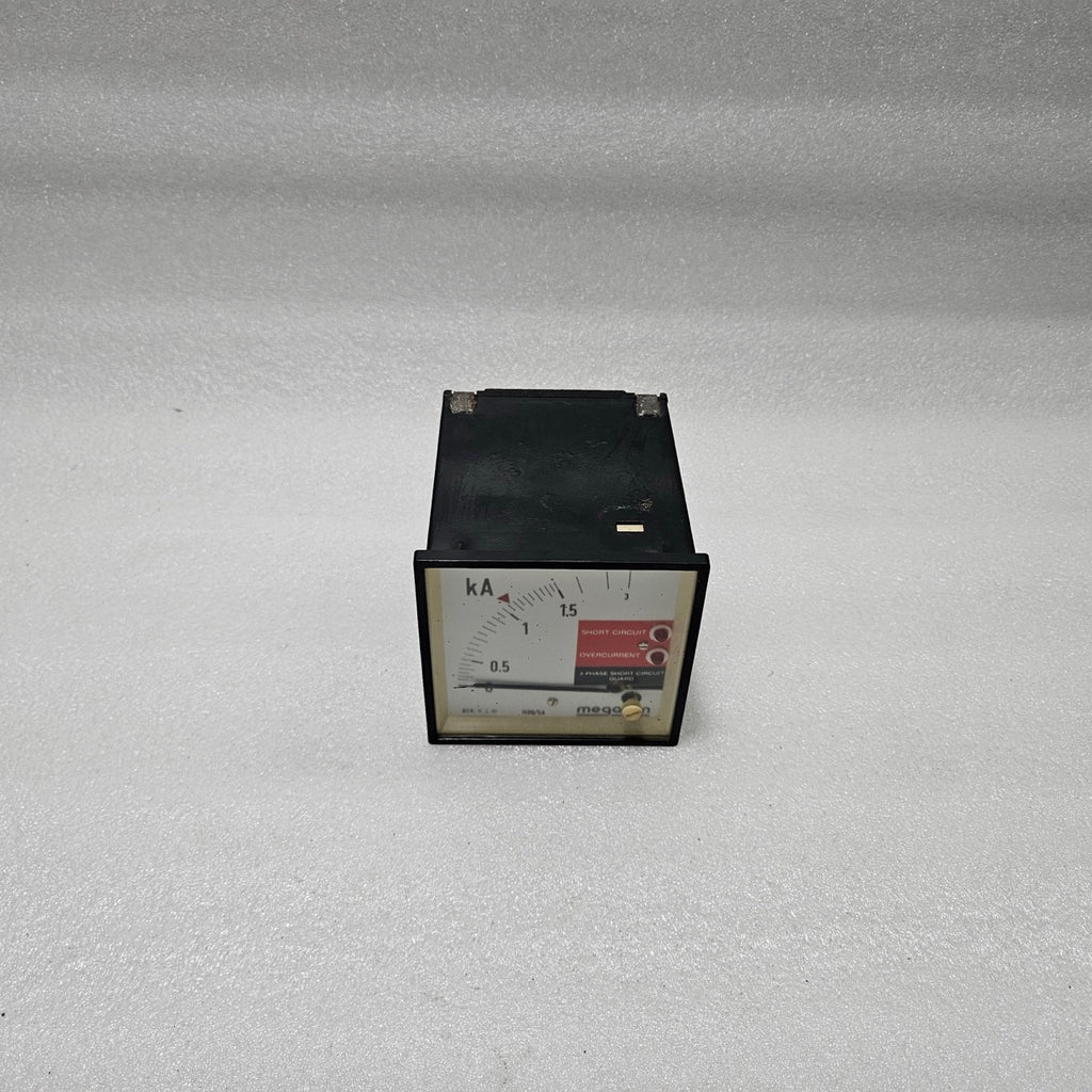 MEGACON KEC 115 3-PHASE SHORT CIRCUIT & OVERCURRENT GUARD WITH KA ANALOG INDICAT