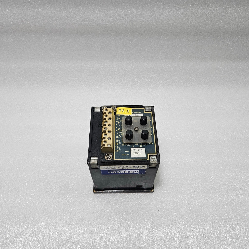 MEGACON KEC 115 3-PHASE SHORT CIRCUIT & OVERCURRENT GUARD WITH KA ANALOG INDICAT