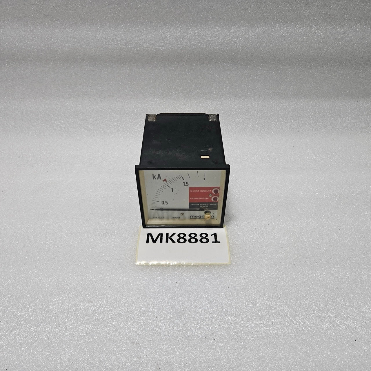 MEGACON KEC 115 3-PHASE SHORT CIRCUIT & OVERCURRENT GUARD WITH KA ANALOG INDICAT