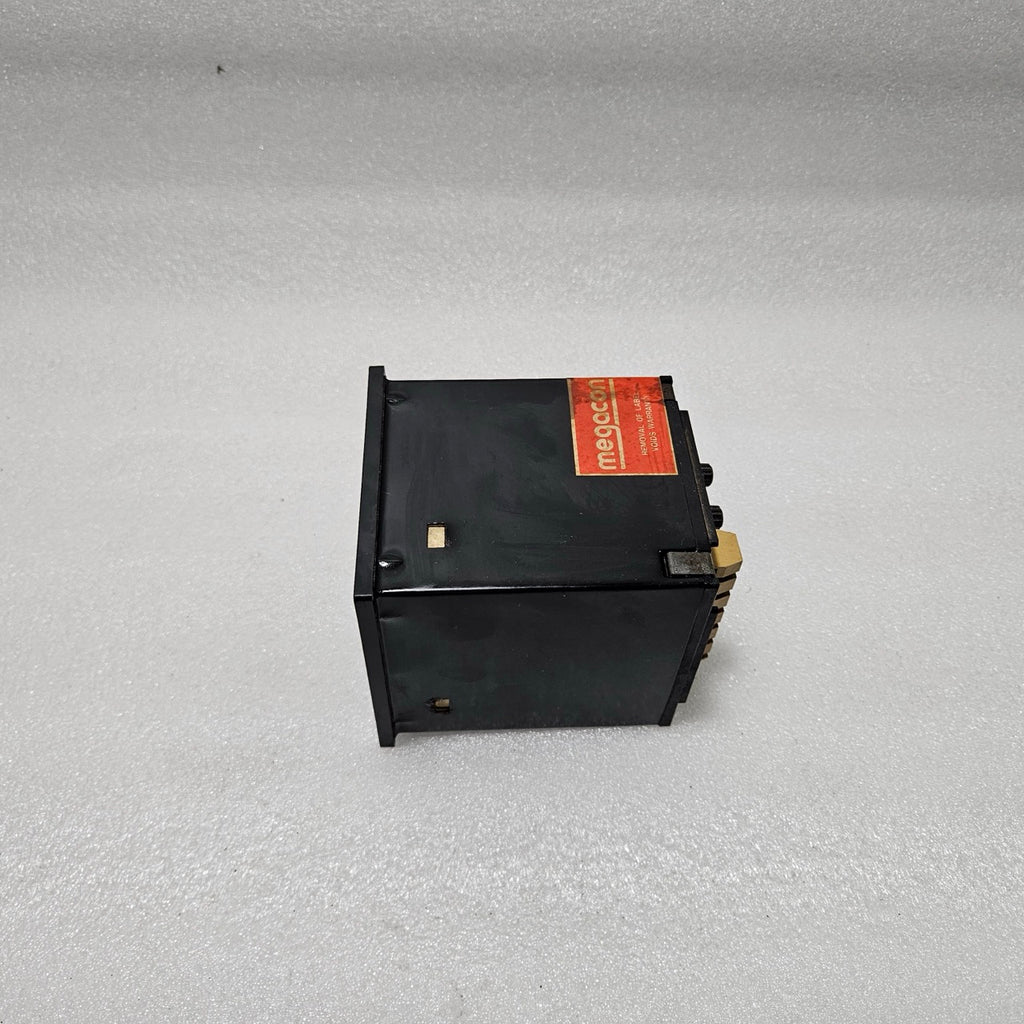 MEGACON KPM 161 EARTH FAULT GUARD RELAY WITH KOHM ANALOG METER | 220–240V AC SUP