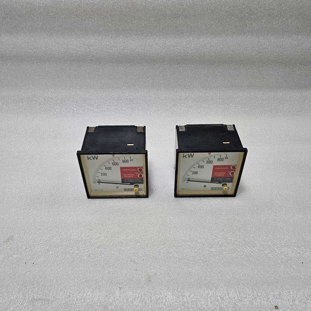 MEGACON KPM 173 BI-DIRECTIONAL AC POWER GUARD RELAY WITH KW ANALOG METER | 220V