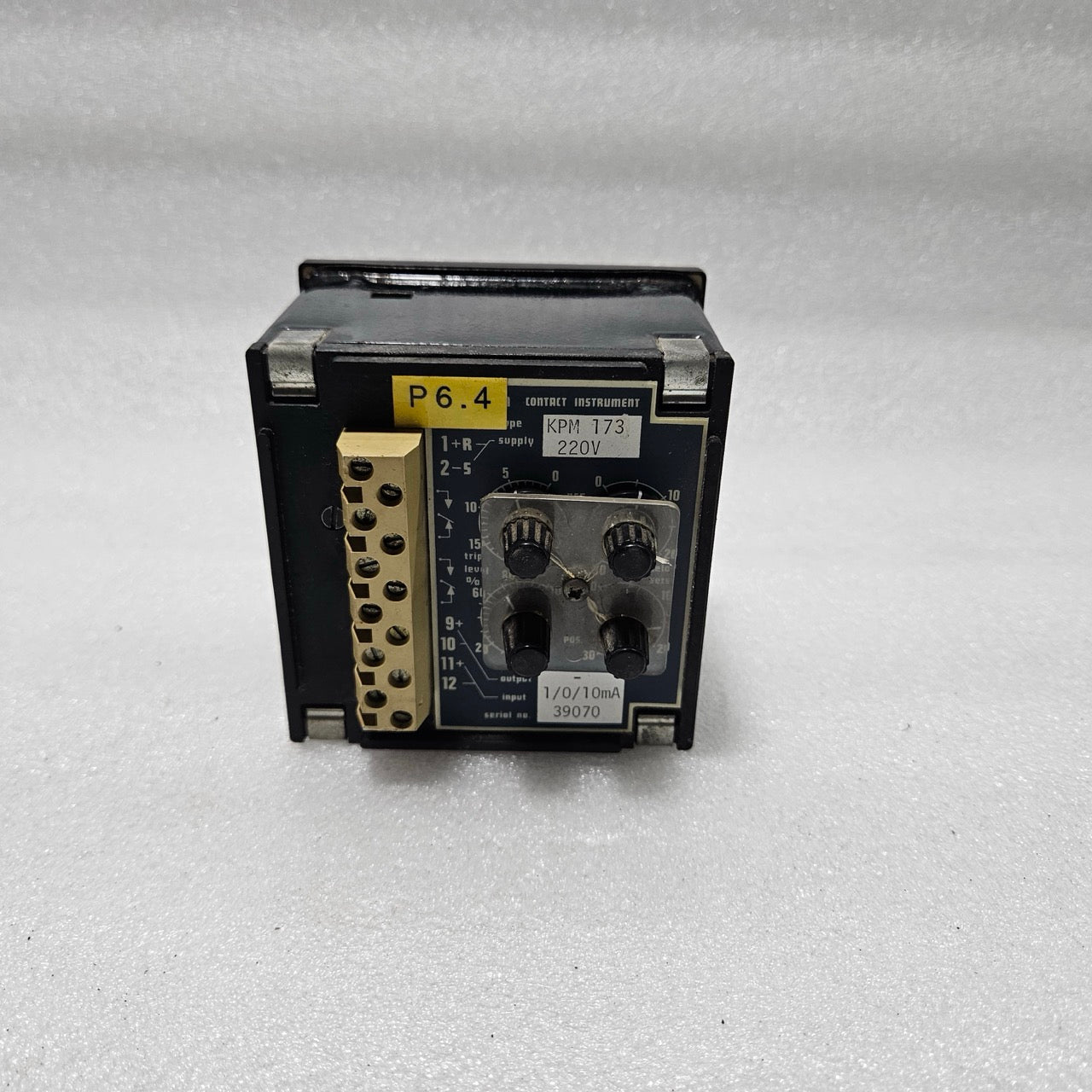 MEGACON KPM 173 BI-DIRECTIONAL AC POWER GUARD RELAY WITH KW ANALOG METER | 220V
