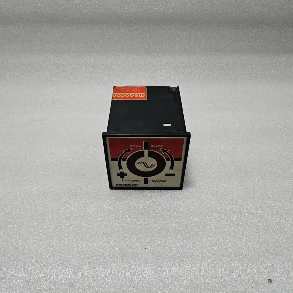 MEGACON KSQ 104 SYNCHRONIZING RELAY MODULE 220–240V AC WITH SYNC STATUS INDICATO