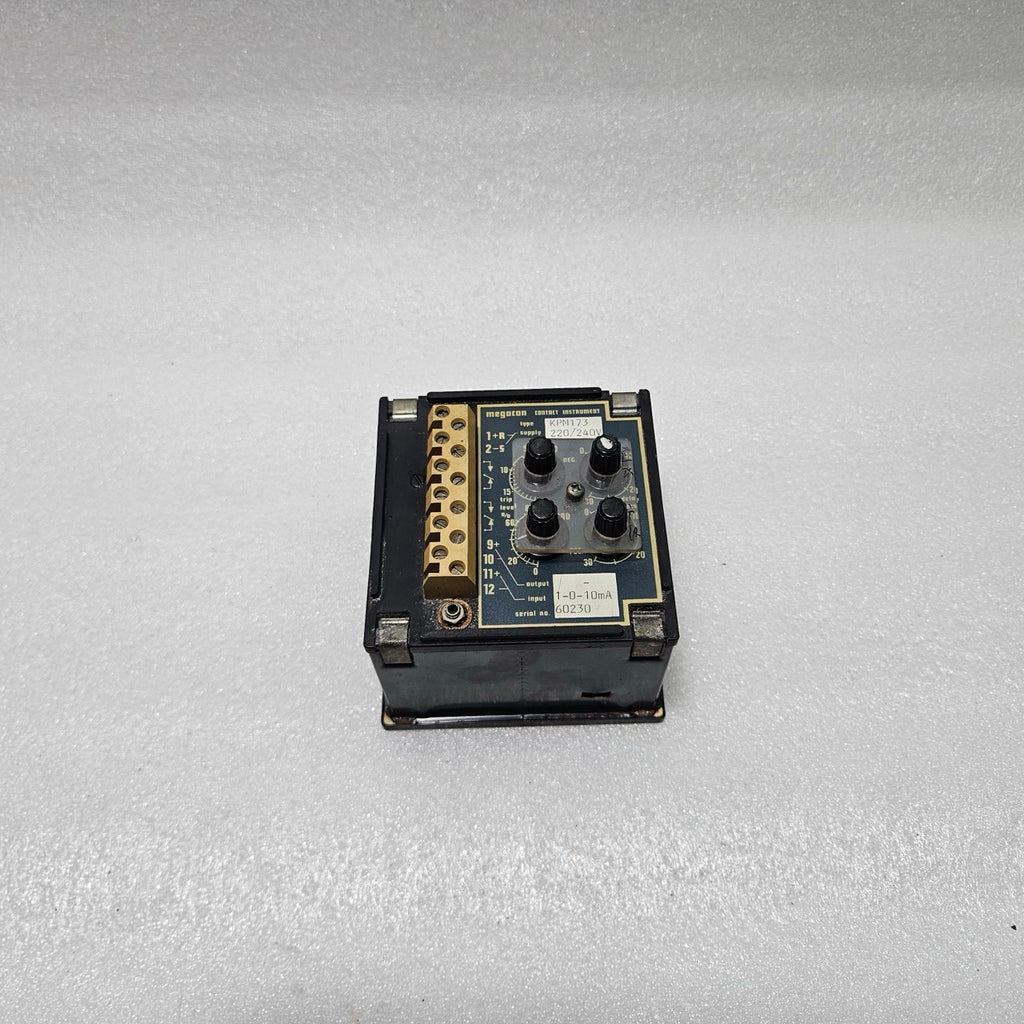 MEGACON KPM173 CONTACT INSTRUMENT WITH KW INDICATOR | 220–240V AC | 1–0–10 MA IN
