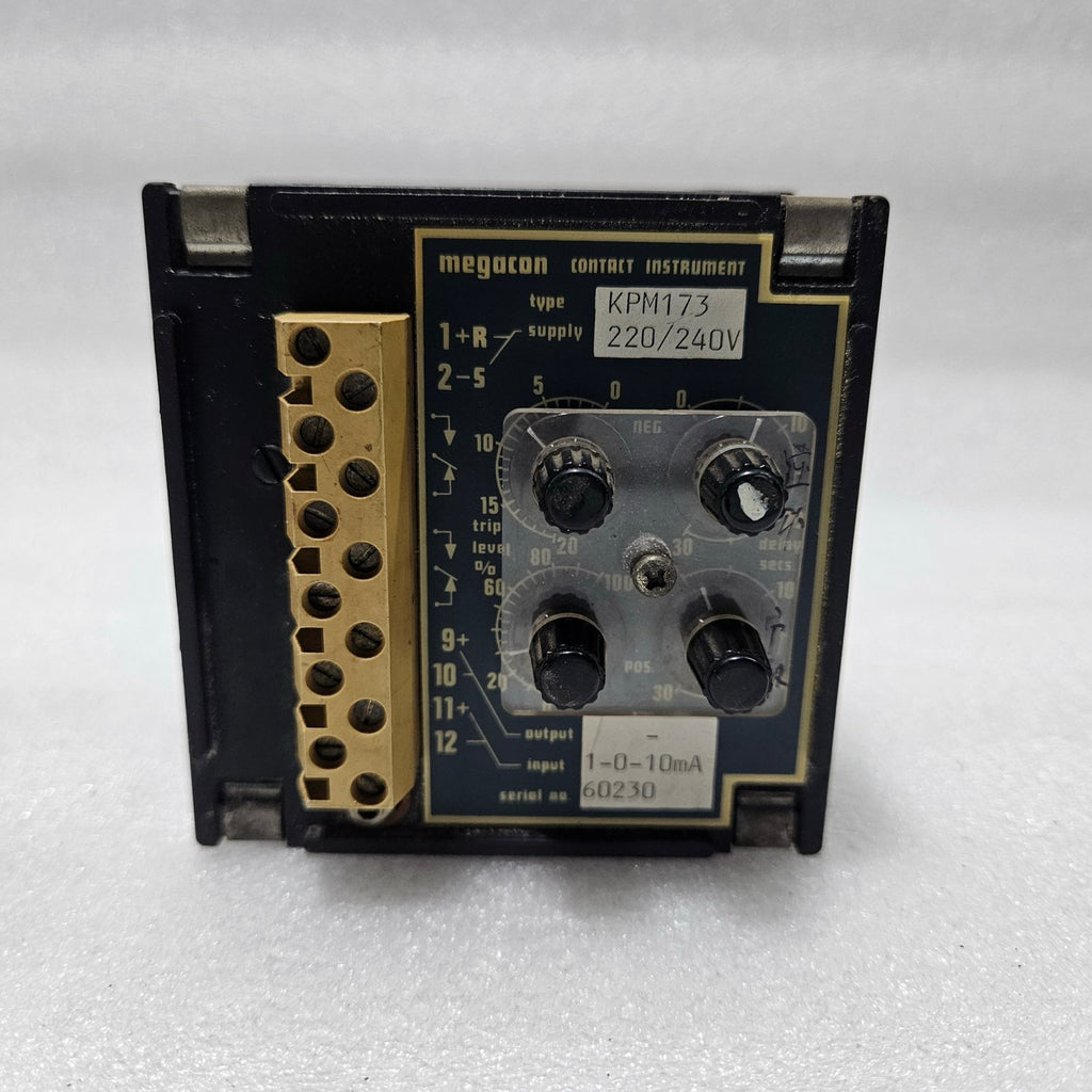 MEGACON KPM173 CONTACT INSTRUMENT WITH KW INDICATOR | 220–240V AC | 1–0–10 MA IN