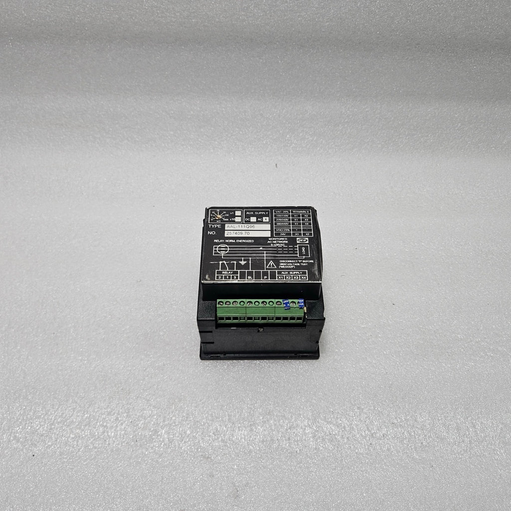 DEIF AAL-111Q96 INSULATION RESISTANCE METER MΩ PANEL MOUNT WITH RELAY OUTPUT
