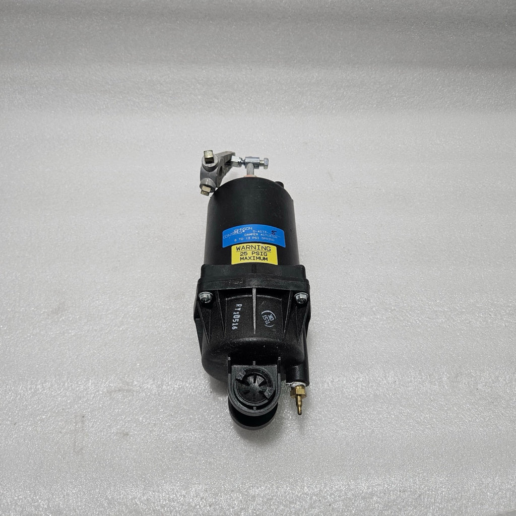 JOHNSON CONTROLS D-4073-5 PNEUMATIC DAMPER ACTUATOR, 8–13 PSI SPRING RANGE, 25 P