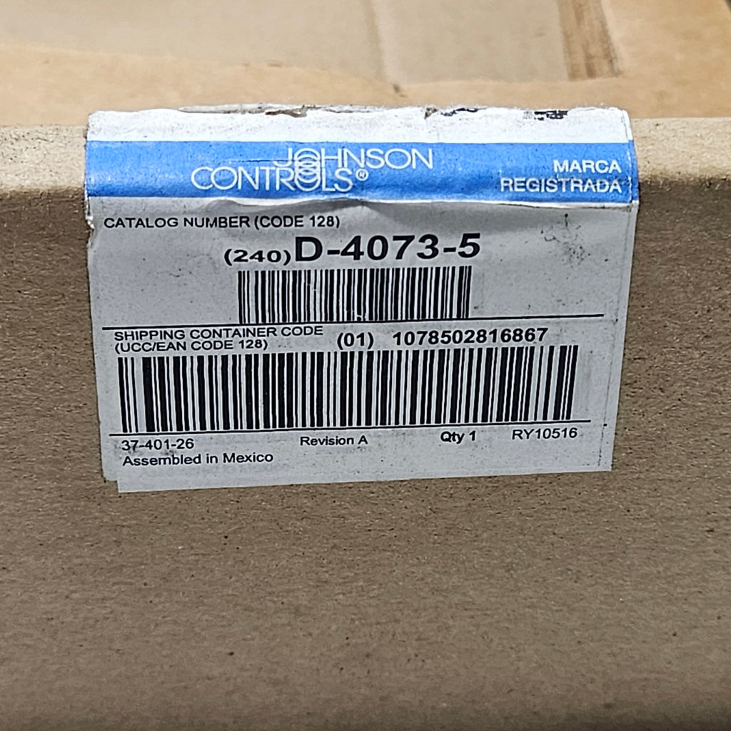JOHNSON CONTROLS D-4073-5 PNEUMATIC DAMPER ACTUATOR, 8–13 PSI SPRING RANGE, 25 P