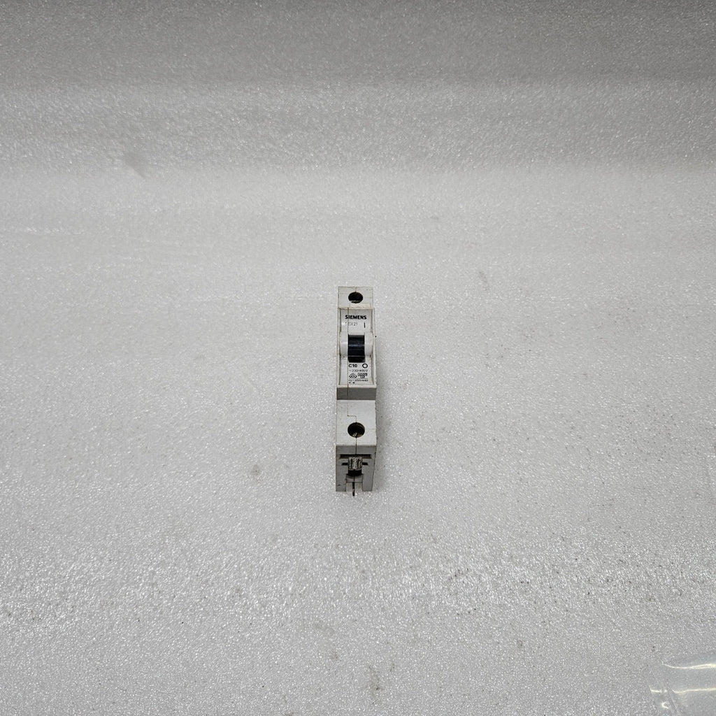 SIEMENS 5SX21 C10 MINIATURE CIRCUIT BREAKER 10A 1-POLE 230/400V MCB