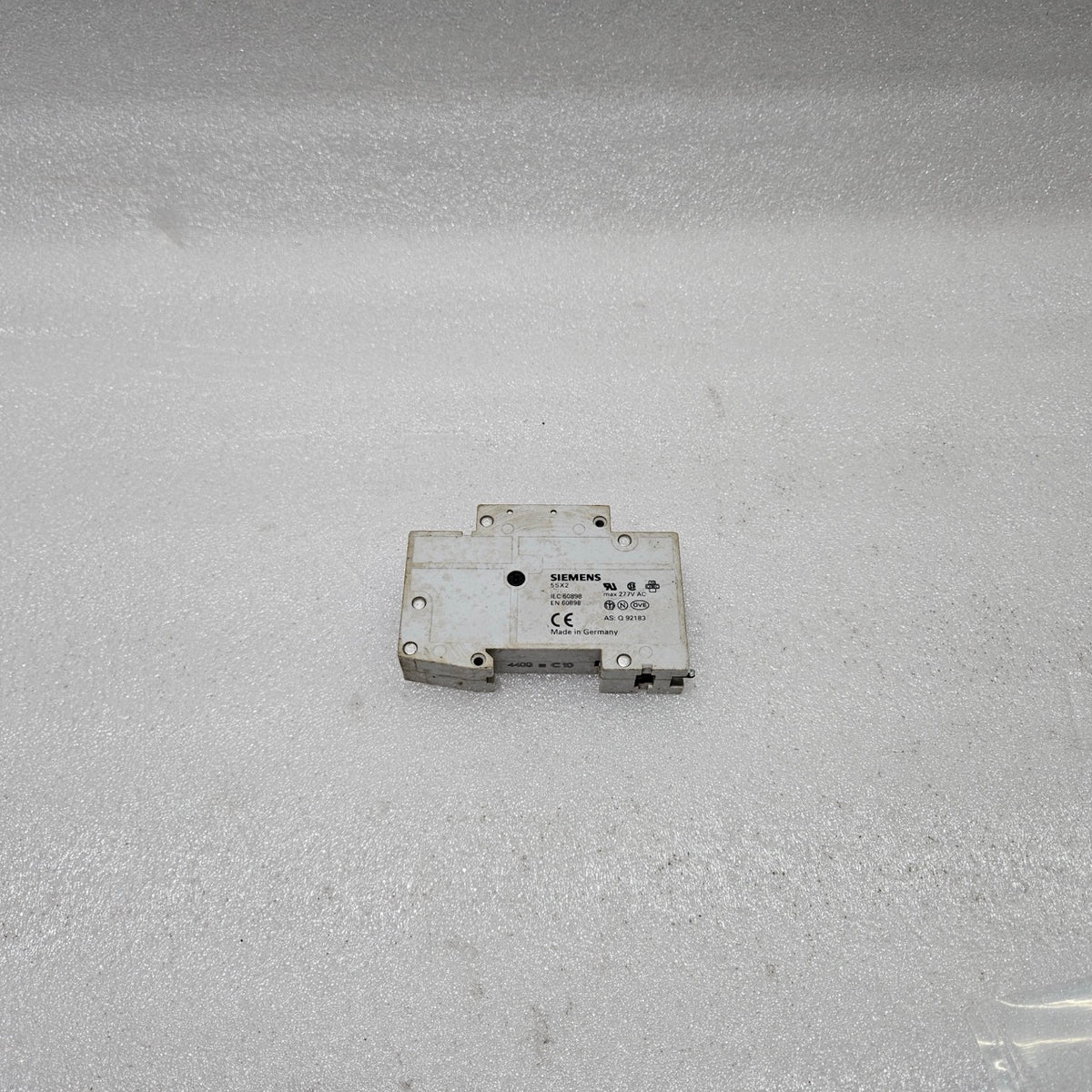 SIEMENS 5SX21 C10 MINIATURE CIRCUIT BREAKER 10A 1-POLE 230/400V MCB