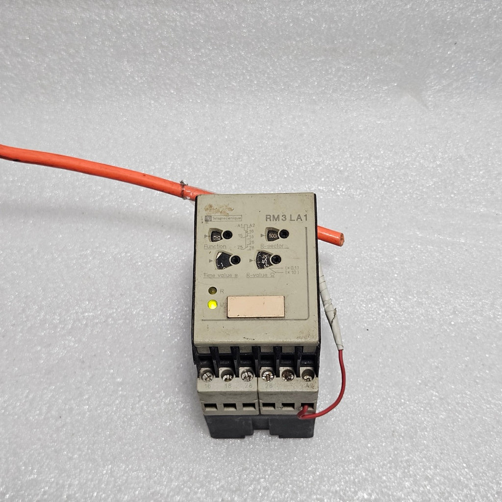 TELEMECANIQUE RM3LA111MU7 LIQUID LEVEL CONTROL RELAY, RM3 SERIES DAMAGE