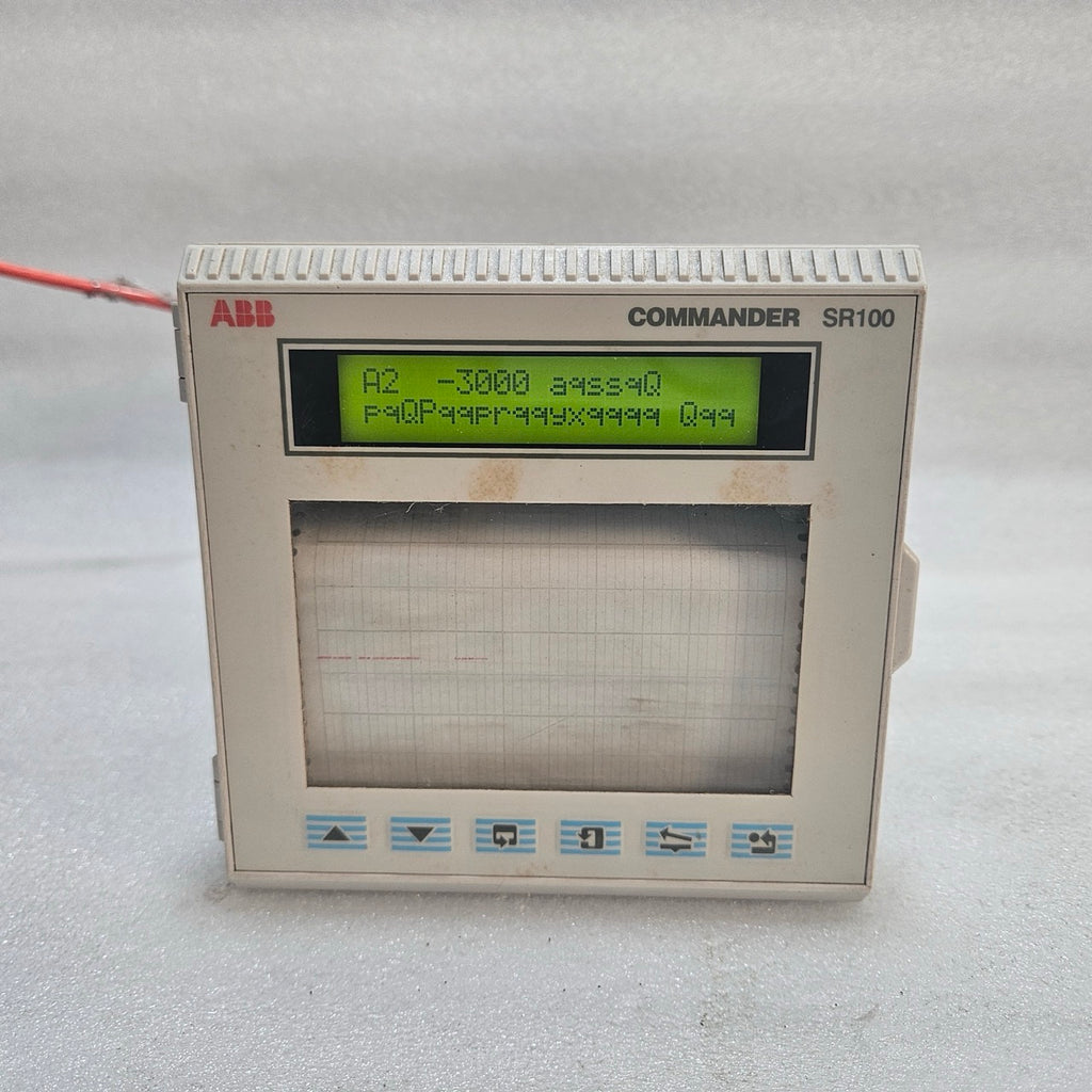 ABB COMMANDER SR100 CHART RECORDER SR102A/B0/R00000/111ST