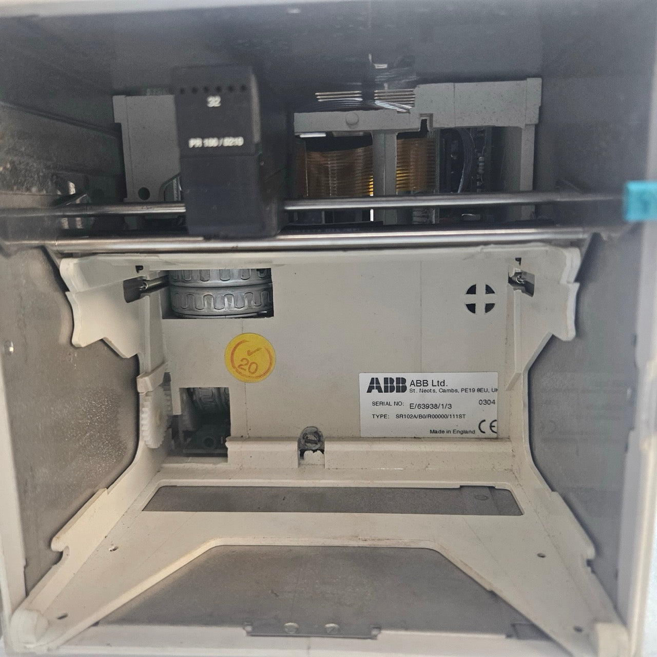ABB COMMANDER SR100 CHART RECORDER SR102A/B0/R00000/111ST