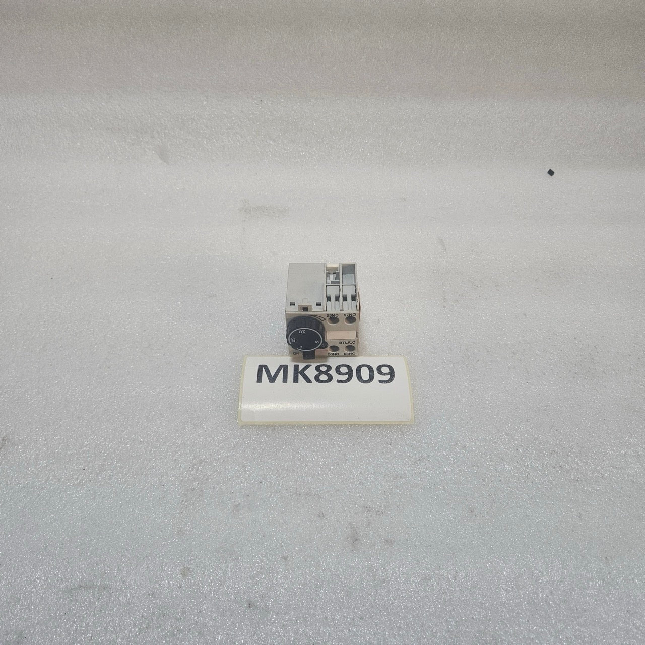 GE BTLF60C TIME DELAY RELAY 1–60S INDUSTRIAL TIMER MODULE IEC 60947-5-1 MADE IN